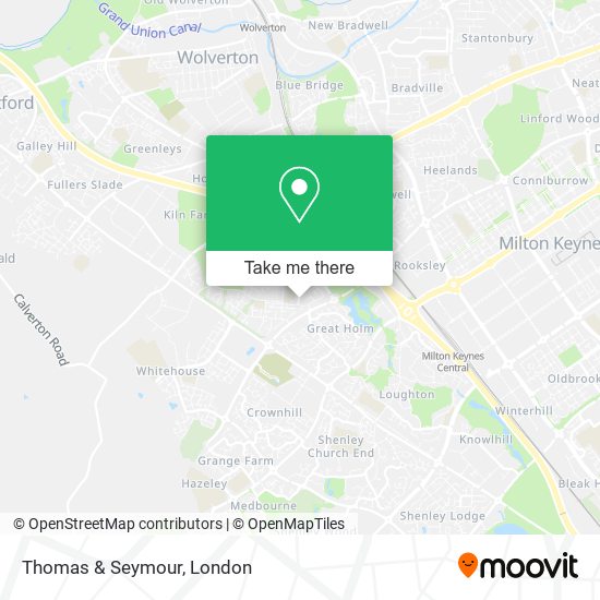 Thomas & Seymour map