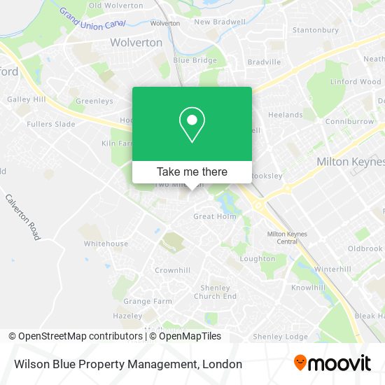 Wilson Blue Property Management map