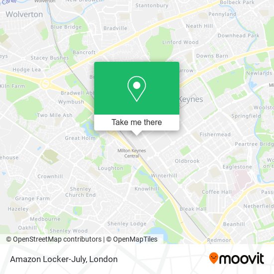 Amazon Locker-July map