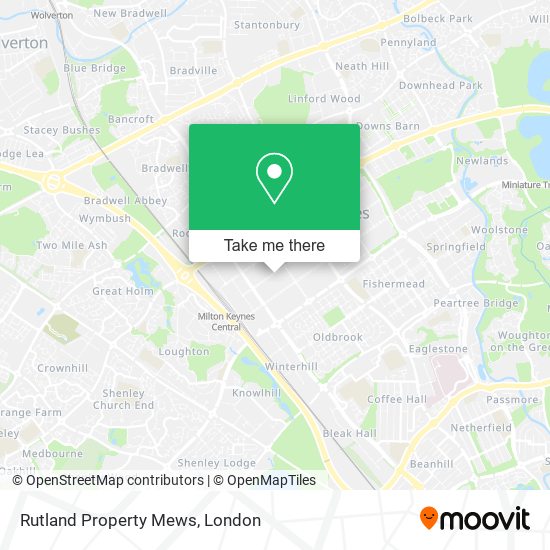 Rutland Property Mews map