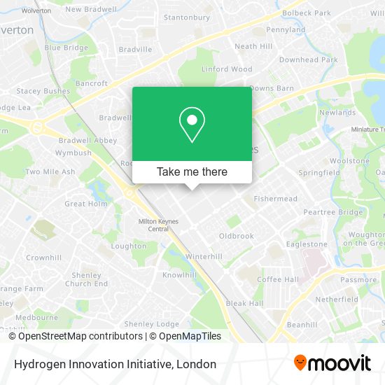 Hydrogen Innovation Initiative map