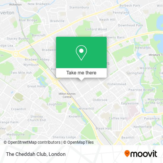 The Cheddah Club map