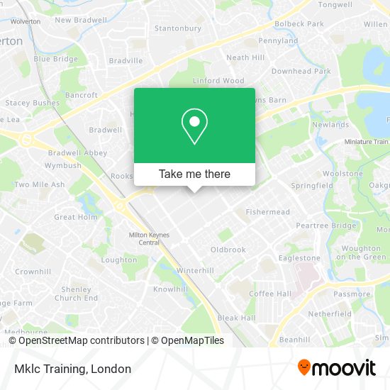 Mklc Training map