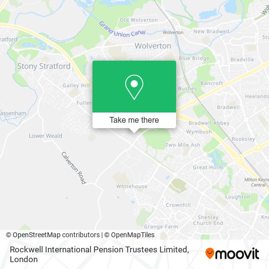 Rockwell International Pension Trustees Limited map