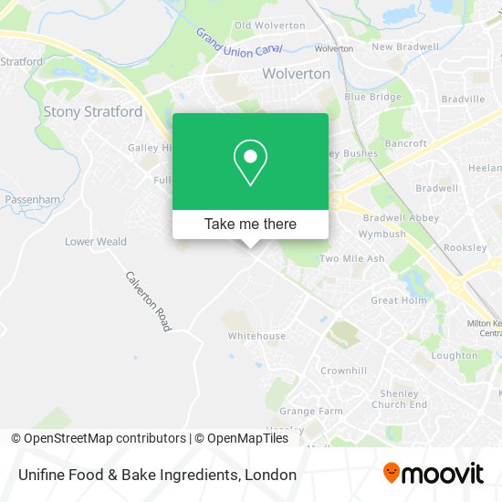 Unifine Food & Bake Ingredients map