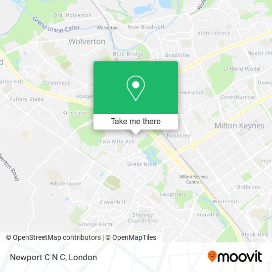Newport C N C map