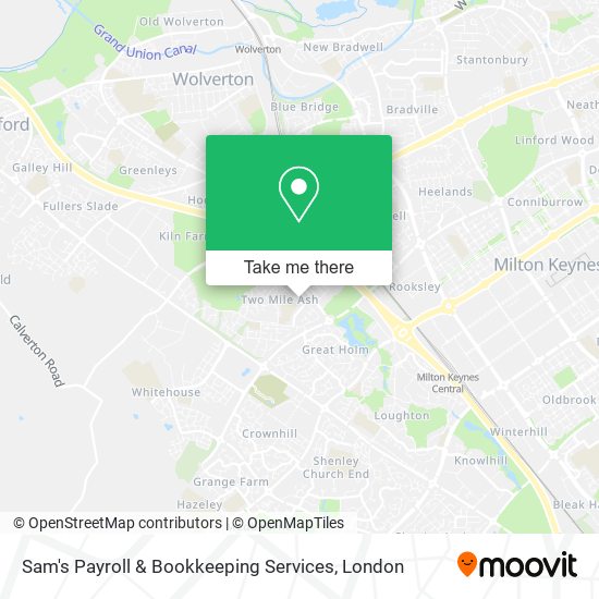 Sam's Payroll & Bookkeeping Services map