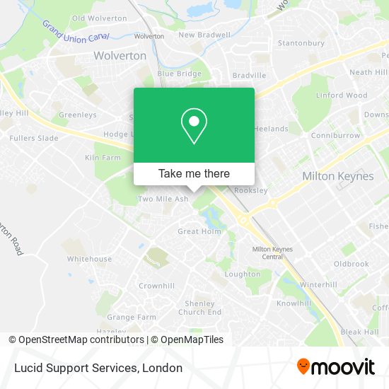 Lucid Support Services map