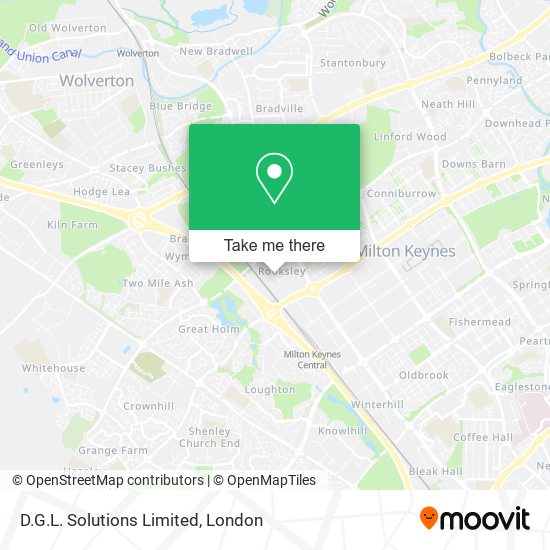 D.G.L. Solutions Limited map