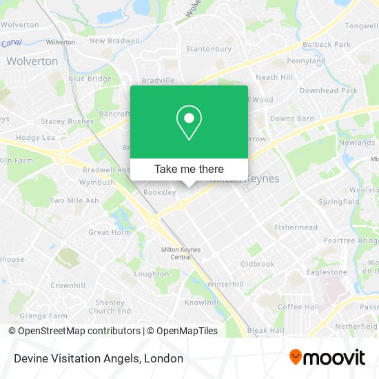 Devine Visitation Angels map