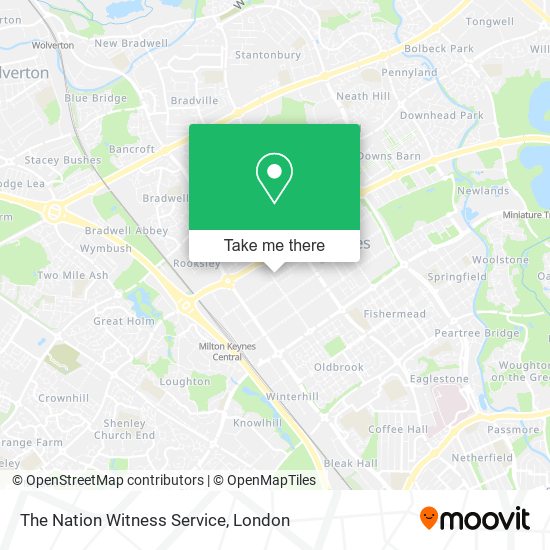 The Nation Witness Service map