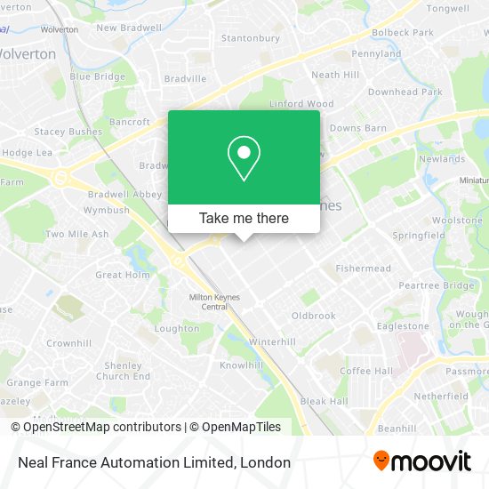 Neal France Automation Limited map
