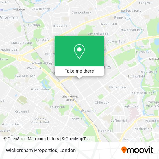 Wickersham Properties map