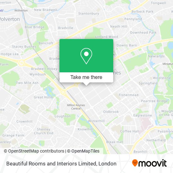Beautiful Rooms and Interiors Limited map