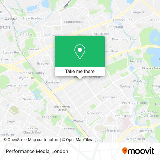 Performance Media map