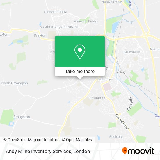 Andy Milne Inventory Services map