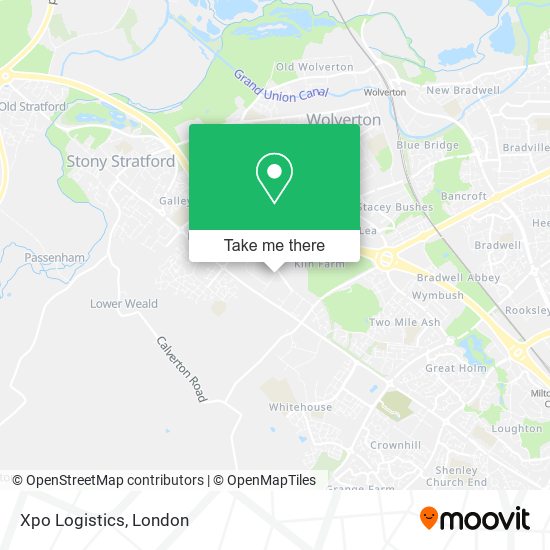 Xpo Logistics map