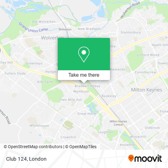 Club 124 map