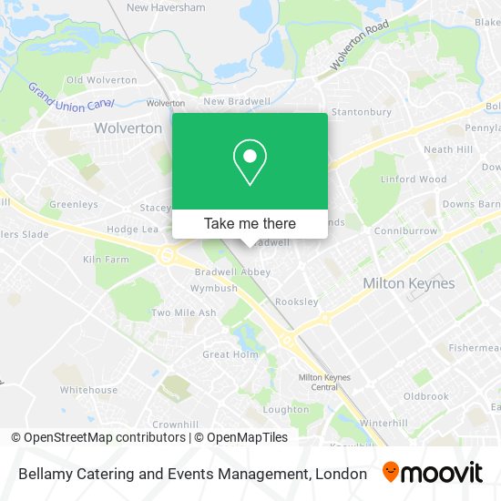 Bellamy Catering and Events Management map