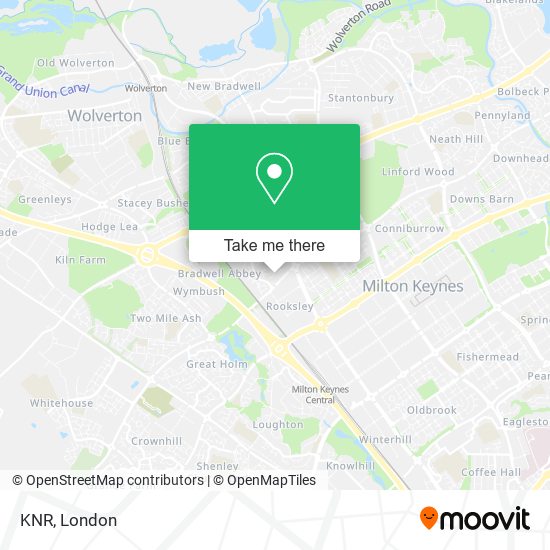 KNR map
