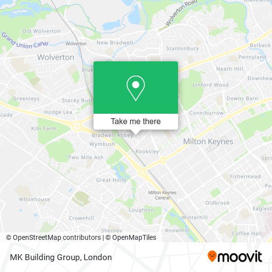 MK Building Group map