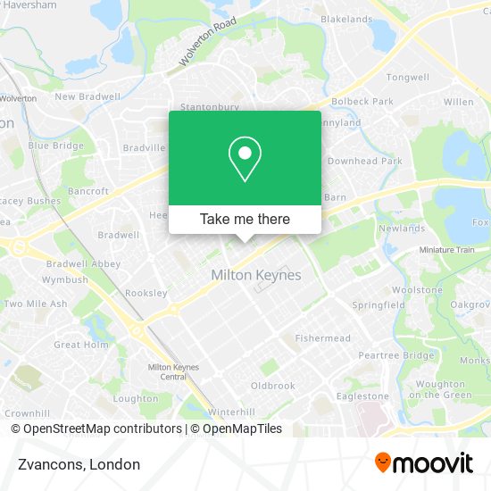 Zvancons map
