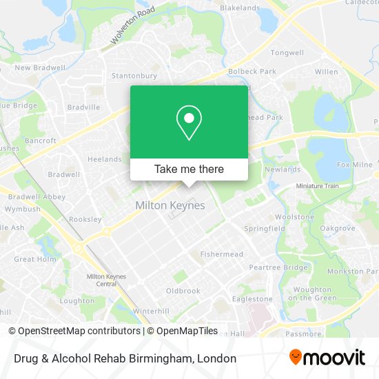 Drug & Alcohol Rehab Birmingham map