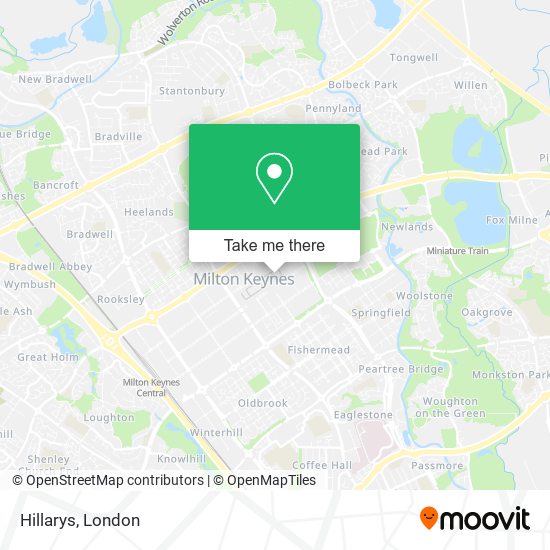 Hillarys map