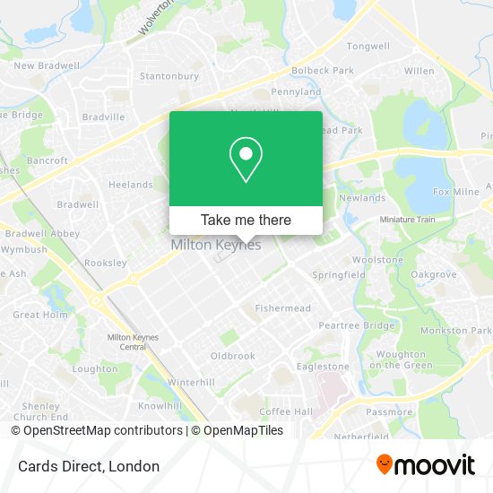 Cards Direct map