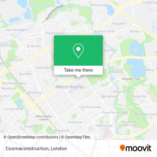 Cosmaconstruction map