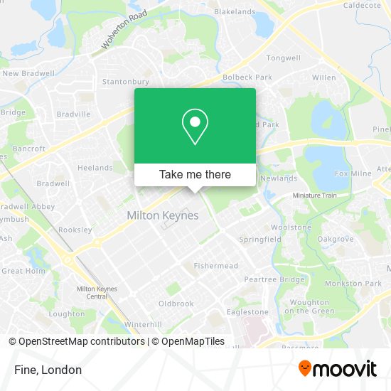 Fine map