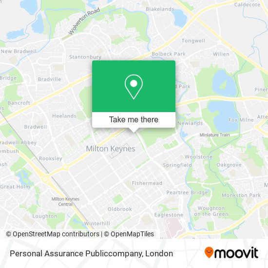 Personal Assurance Publiccompany map
