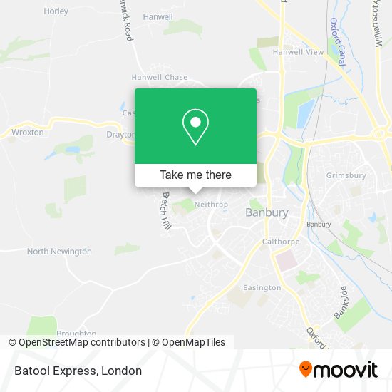 Batool Express map