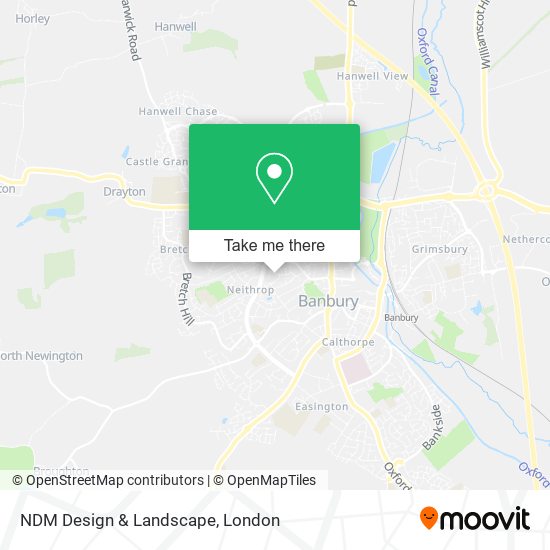 NDM Design & Landscape map