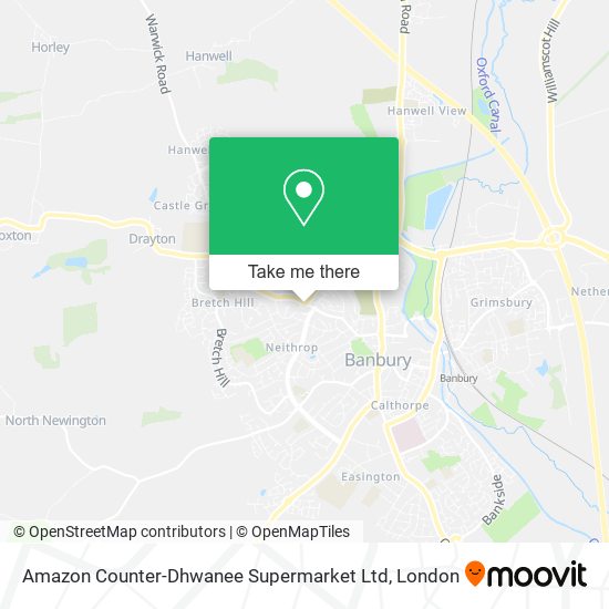 Amazon Counter-Dhwanee Supermarket Ltd map