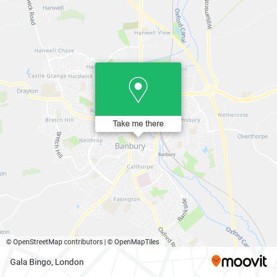 Gala Bingo map