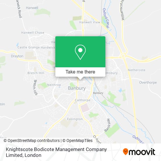 Knightscote Bodicote Management Company Limited map