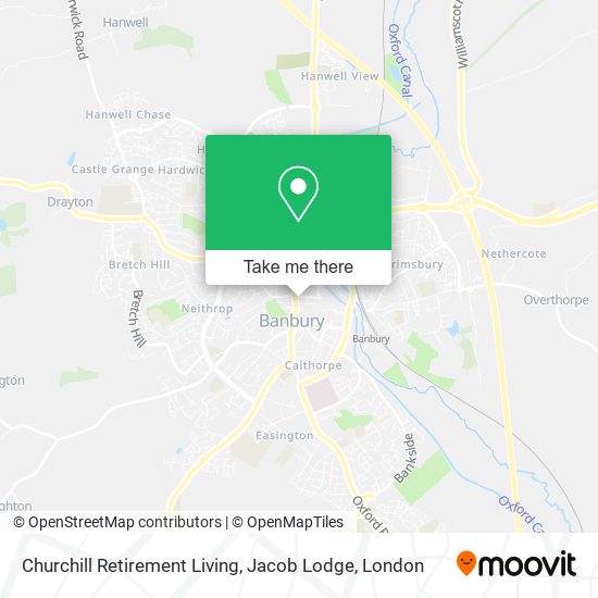 Churchill Retirement Living, Jacob Lodge map