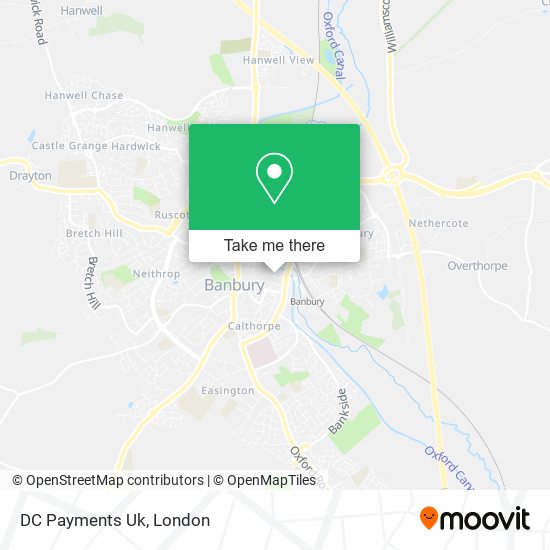 DC Payments Uk map