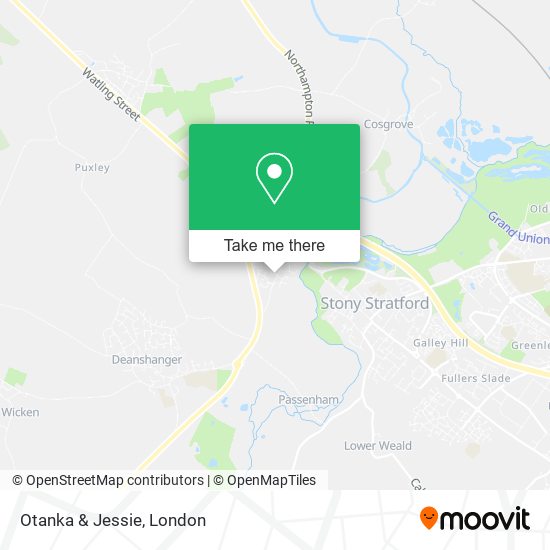 Otanka & Jessie map