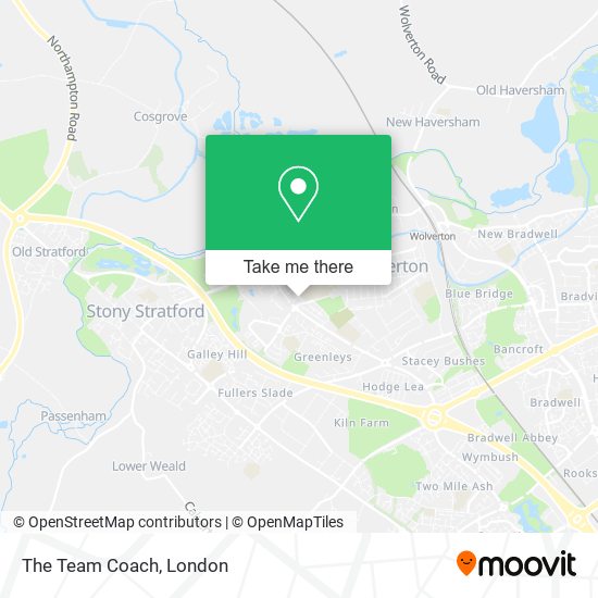 The Team Coach map