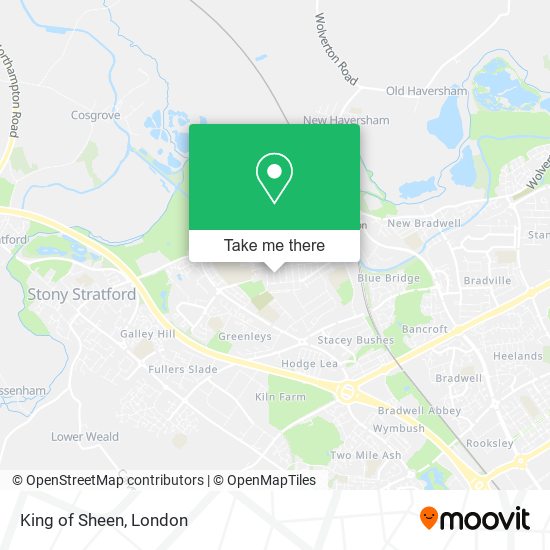 King of Sheen map
