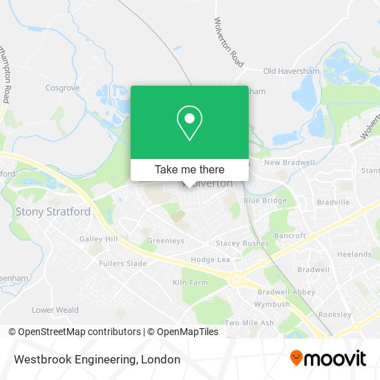 Westbrook Engineering map