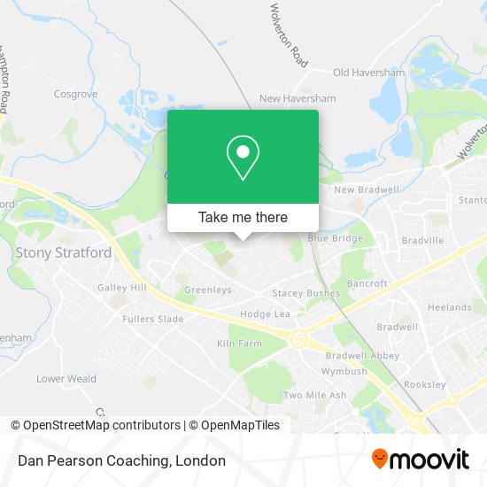 Dan Pearson Coaching map