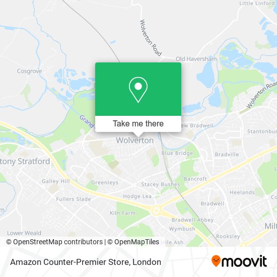 Amazon Counter-Premier Store map