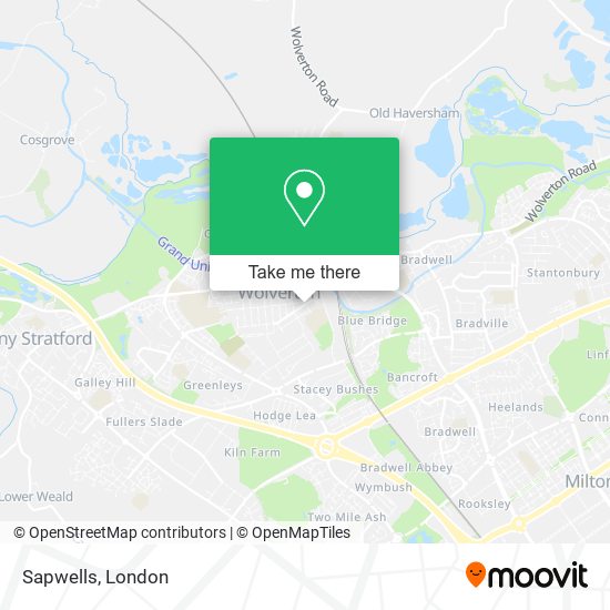 Sapwells map