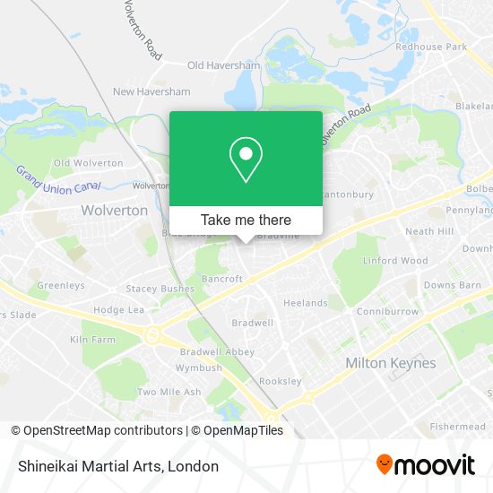 Shineikai Martial Arts map
