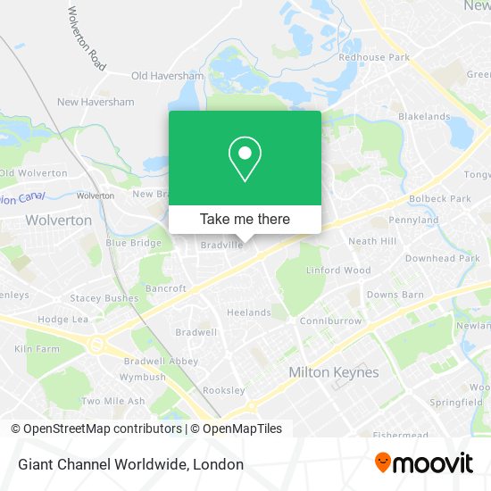 Giant Channel Worldwide map