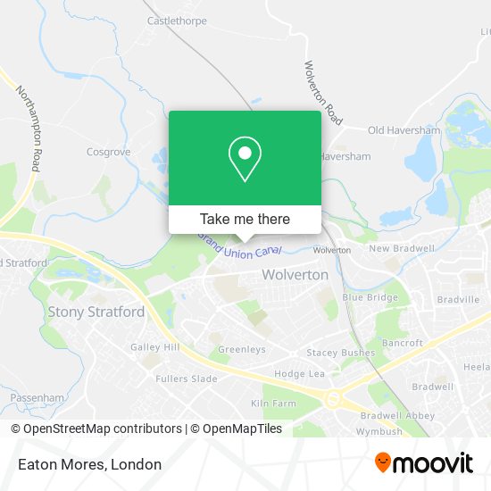 Eaton Mores map