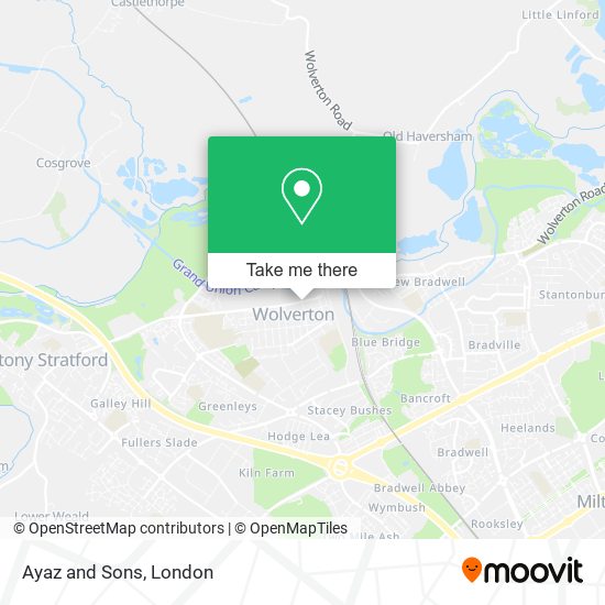 Ayaz and Sons map